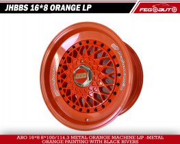 JHBBS 16X8 ORANGE LP